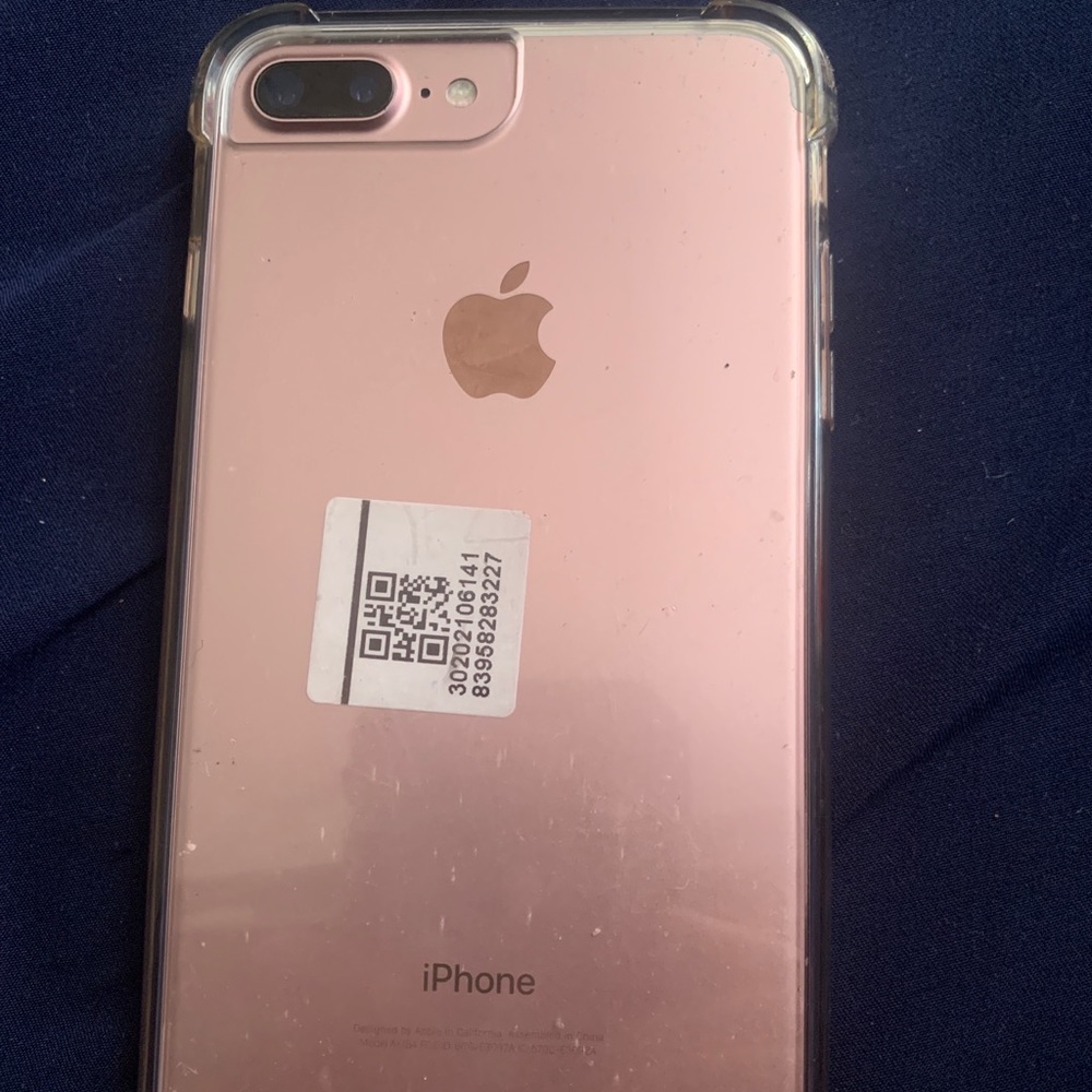 Apple iPhone 7 Plus, 128 GB, Rose Gold, Unlocked